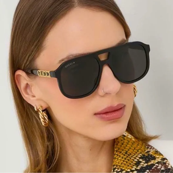 Gucci | Accessories | New Gucci Gg188s 02 Aviator Unisex 